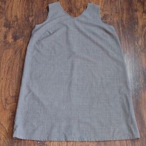 Gray GAP Sleeveless Shift Dress
